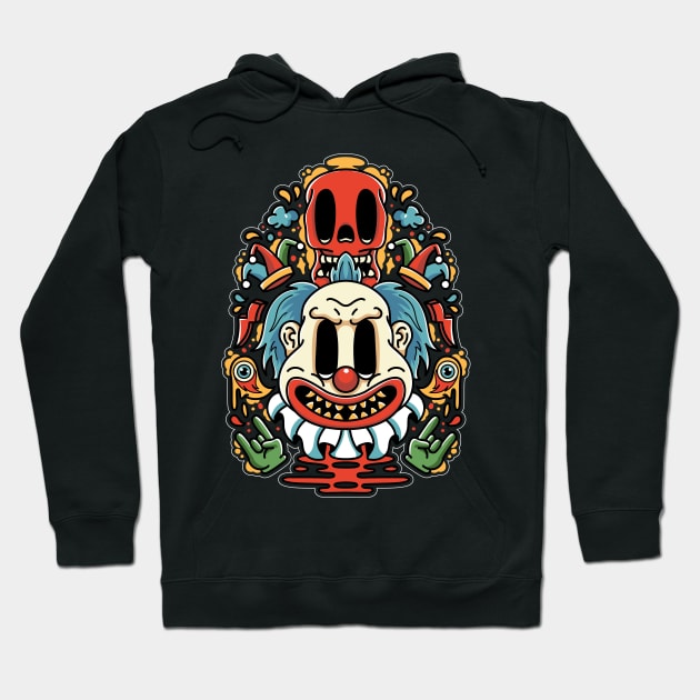 The Clown Hoodie by yellowline